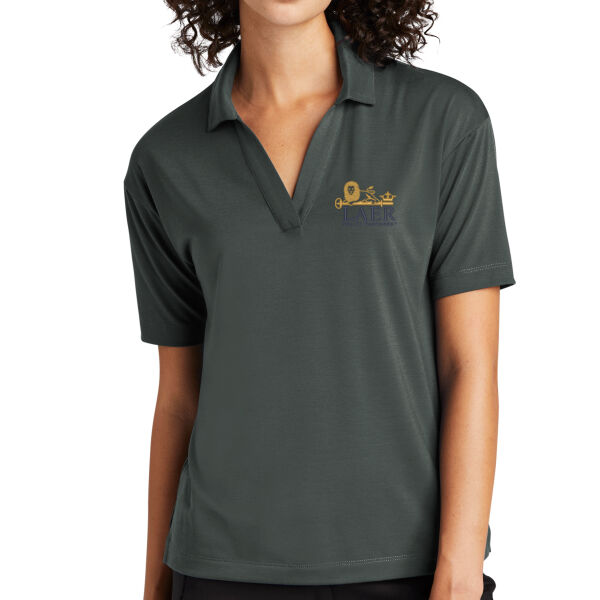   - Women's Stretch Jersey Polo Thumbnail