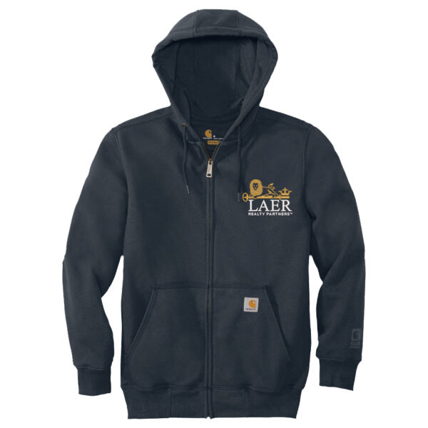   - Rain Defender ® Paxton Heavyweight Hooded Zip Front Sweatshirt Thumbnail