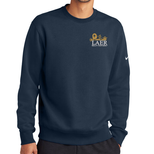  - Club Fleece Sleeve Swoosh Crew Thumbnail