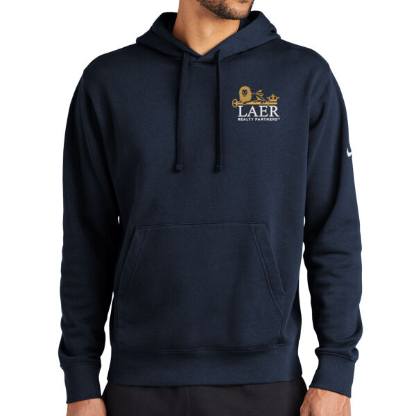   - Club Fleece Sleeve Swoosh Pullover Hoodie Thumbnail