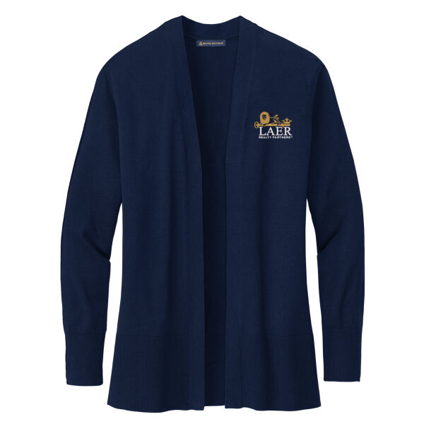   - Women's Cotton Stretch Long Cardigan Sweater Thumbnail