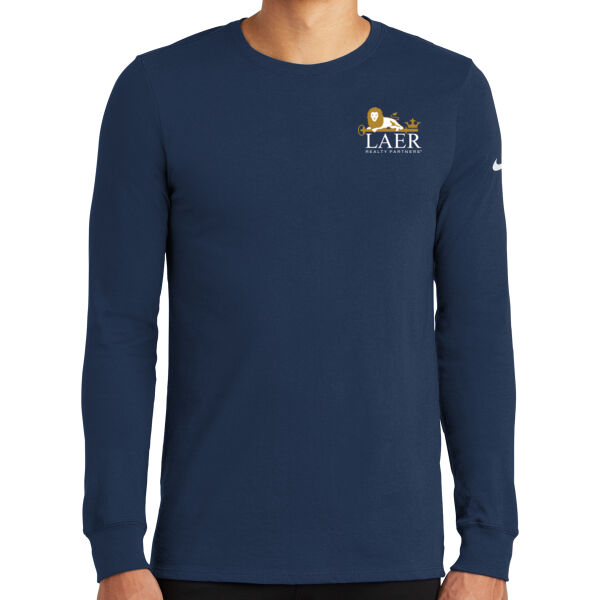   - Dri FIT Cotton/Poly Long Sleeve Tee Thumbnail