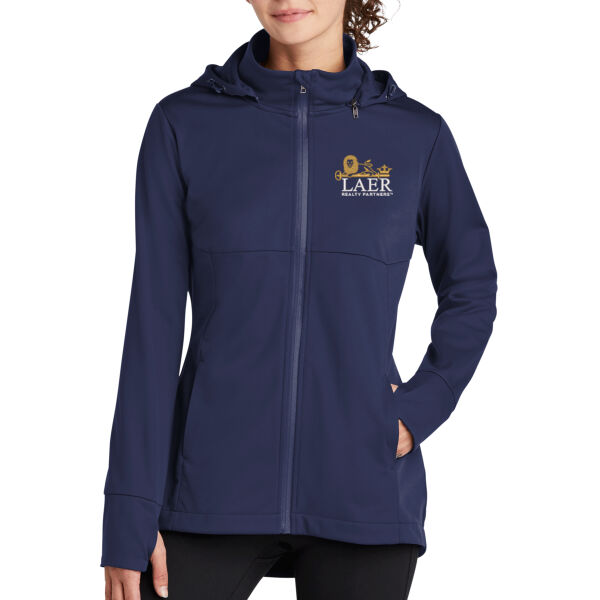   - Women's Hooded Soft Shell Jacket Thumbnail
